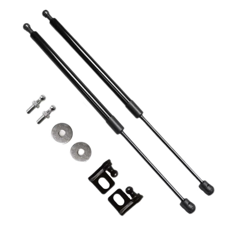 TSUBASA Hood Lift Supports for Honda Pilot YG1 YG2 4th 2023 2024 2025 Front Bonnet Modify Gas Struts Shocks Damper Spring Rod 2PCS Normal Black